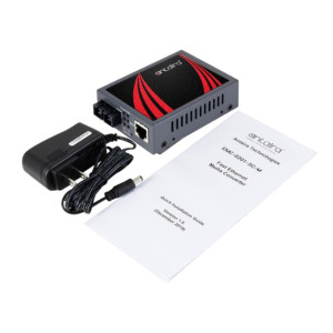 Antaira EMC-0201G 10/100/1000TX to 1000FX Media Converter, Multi-Mode or Single-mode
